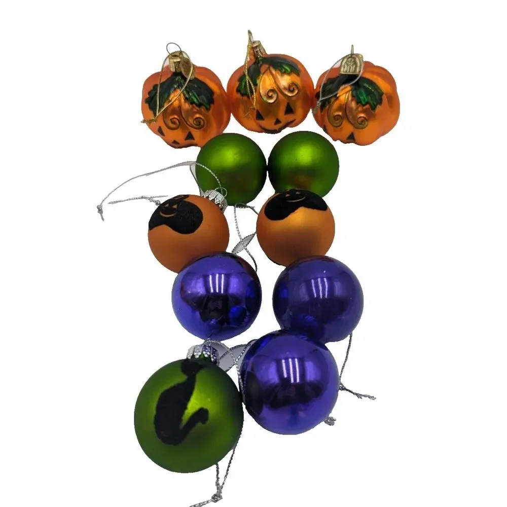 Halloween Ornaments lot of 11